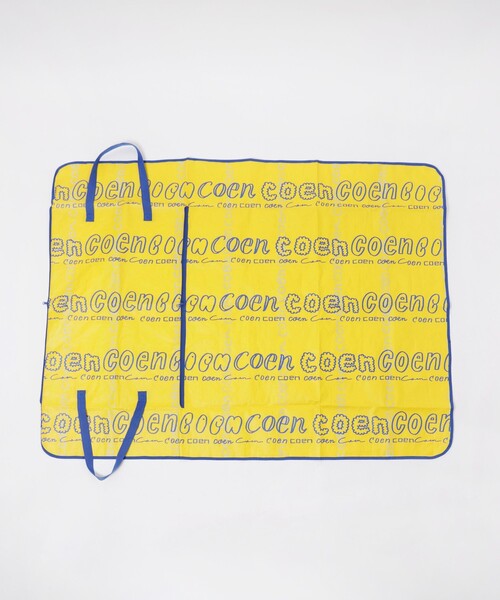 coen(コーエン)の「2WAYピクニックシート/トートバッグ(アウトドアグッズ・メンズ・ケリーグリーン/ピンク/イエロー/クリーム・FREE)」の4枚目の写真