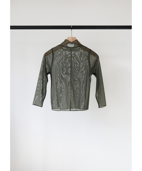 ooju（オージュ）の「【ooju】チュールトップス（キッズ）（Tシャツ/カットソー・キッズ・ネイビー/ブラック/オリーブ・4/1/3/2）」の14枚目の写真