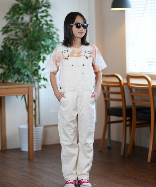 Lee（リー）の「Lee/リー キッズ ロンパン オーバーオール ALL LK6137-624（その他パンツ・キッズ・キナリ・160cm/130cm/150cm/140cm）」の4枚目の写真