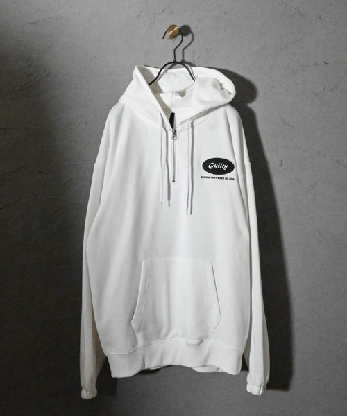 Ritzy(リッツィー)の「TC 裏毛 ハープZIP プルパーカー レディース メンズ(パーカー・メンズ・オフホワイト/オレンジ/ブラック・X-LARGE/LARGE/MEDIUM)」の20枚目の写真