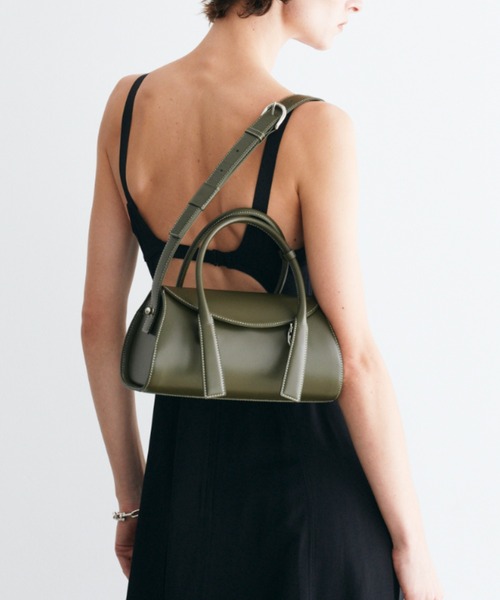 TOFF&LOADSTONE（トフアンドロードストーン）の「【STORY 9月号掲載】コロン（ハンドバッグ・レディース・ブラック/ライトグレー/ボルドー/オフホワイト/カーキ/チョコ・FREE/00）」の18枚目の写真