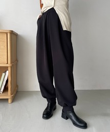 CAPRICIEUX LE'MAGE | 裾切替タックパンツ(その他パンツ)