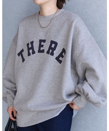 reca | 裏起毛ボリューム袖ロゴスウェット(スウェット)