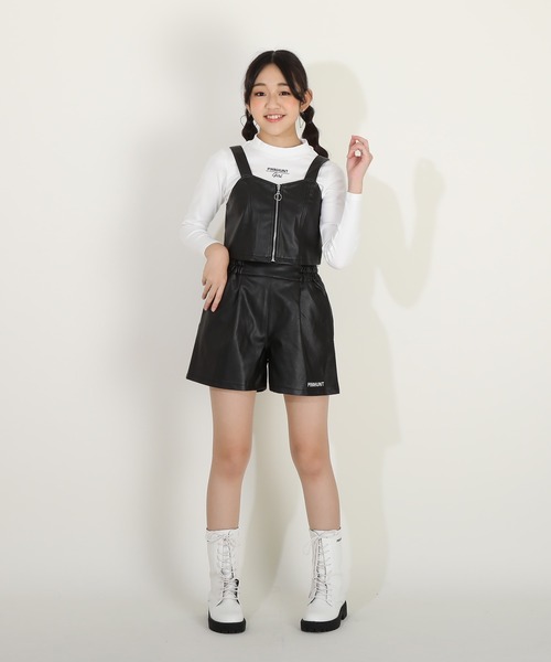 PINKHUNT(ピンクハント)の「PINKHUNT レースアップミドルブーツ 8794(ブーツ・キッズ・ブラック/ホワイト・M size/L size/S size)」の12枚目の写真