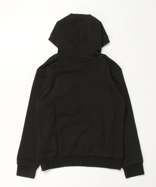 adidas Originals（アディダスオリジナルス）の「adidas Originals / アディダスオリジナルス TREFOIL HOODIE/トレフォイル フーディ（パーカー・キッズ・ブラック×ホワイト・150/130/140）」の2枚目の写真