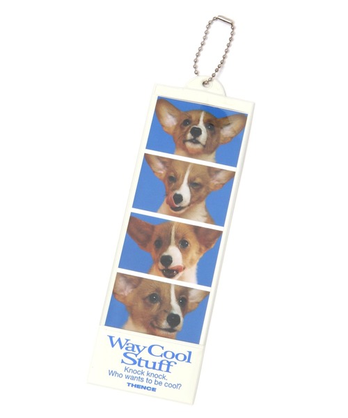 THENCE(デンス)の「THENCE/フォトキーホルダー /韓国雑貨/人生4カット/プリクラ(キーホルダー・レディース・ピンク/ブラック/グリーン/ホワイト・0)」の2枚目の写真