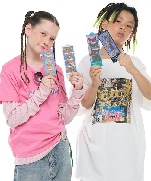 THENCE(デンス)の「THENCE/フォトキーホルダー /韓国雑貨/人生4カット/プリクラ(キーホルダー・レディース・ピンク/ブラック/グリーン/ホワイト・0)」の5枚目の写真