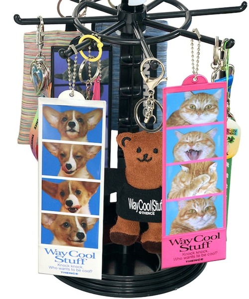 THENCE(デンス)の「THENCE/フォトキーホルダー /韓国雑貨/人生4カット/プリクラ(キーホルダー・レディース・ピンク/ブラック/グリーン/ホワイト・0)」の8枚目の写真