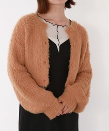 archives | カラーMIXシャギーショートニットカーディガン(カーディガン/ボレロ)