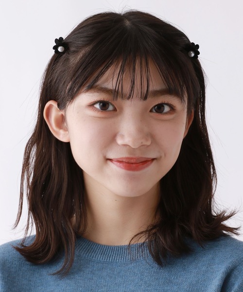 repipi armario(レピピ アルマリオ)の「☆セットアイテム☆オハナパールミニバンス(バレッタ/ヘアクリップ・キッズ・ブラウン/レッド/ブラック・FREE)」の8枚目の写真