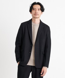【THE TOKYO/ザトウキョウ】Flanne Lana Cashmere Touch Shape Jacket/フランネラーナカシミアタッチシェイプジャケット
