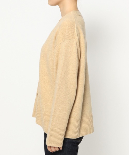 BARNYARDSTORM（バンヤードストーム）の「BARNYARDSTORM / ミドルゲージカーデ（カーディガン/ボレロ・レディース・ピンク/ベージュ/チャコールグレー・FREE）」の20枚目の写真