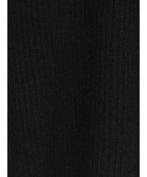 eimy istoire リブパターンミニニットワンピース　新品 エイミーイストワール eimy istoire リブパターンミニニット