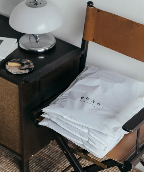 euan.（ユアン）の「euan.ワイドストレートナイロンパンツ（その他パンツ・メンズ・ブラック/チャコール・M/L）」の16枚目の写真