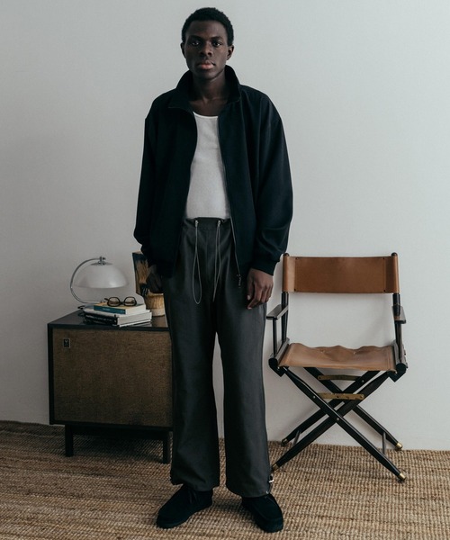 euan.（ユアン）の「euan.ワイドストレートナイロンパンツ（その他パンツ・メンズ・ブラック/チャコール・M/L）」の19枚目の写真