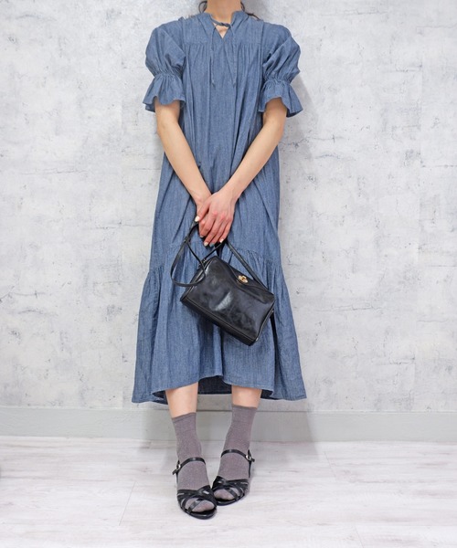 MODE KAORI（モードカオリ）の「【本革】メッシュストラップシューズ/6264（サンダル・レディース・アイボリー/グレイッシュベージュ/プラチナム/ブラック・25cm/24.5cm/24cm/23.5cm/23cm/22.5cm）」の12枚目の写真