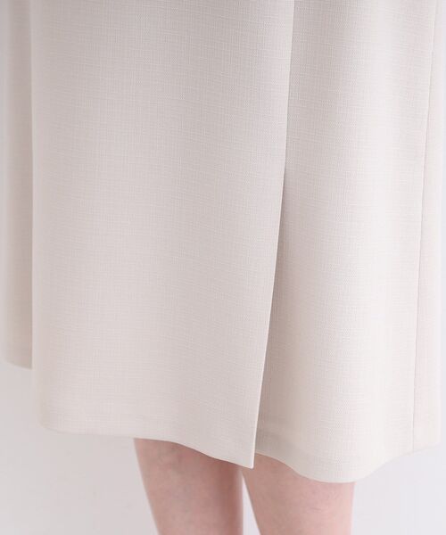 INDIVI（インディヴィ）の「◆【洗える／SEUP可能】巻き風デザインセミAラインスカート（スーツスカート・レディース・ナチュラル/ダークグレー/ネイビー・40/13/36/03/19/05/38/15 ）」の13枚目の写真