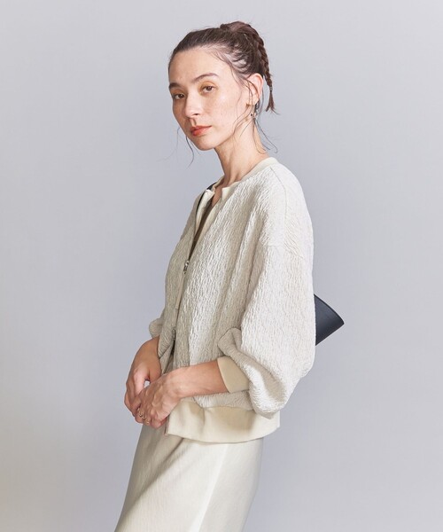 BEAUTY&YOUTH ダブルプリーツ ダブルジップアップブルゾン BEAUTY&YOUTH UNITED ARROWS（ビューティーアンドユース