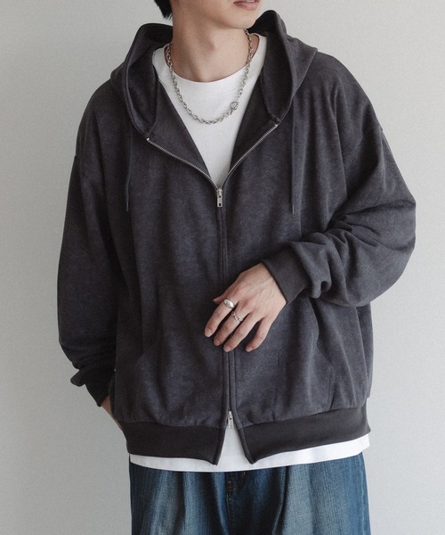 epnok（エプノック）の「裏毛ジップパーカー（パーカー）」 - WEAR