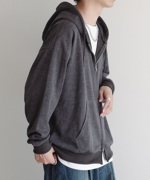 epnok（エプノック）の「裏毛ジップパーカー（パーカー）」 - WEAR