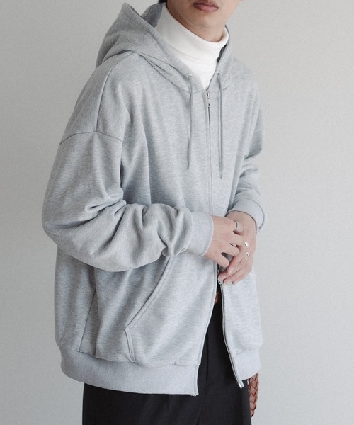 epnok（エプノック）の「裏毛ジップパーカー（パーカー）」 - WEAR