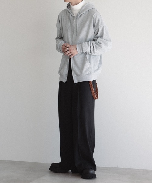 epnok（エプノック）の「裏毛ジップパーカー（パーカー）」 - WEAR