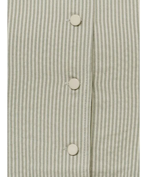 EATME（イートミー）の「オープンカラーミニワンピース（ワンピース・レディース・ブラック/ブルー/グリーン/オフホワイト・FREE）」の6枚目の写真