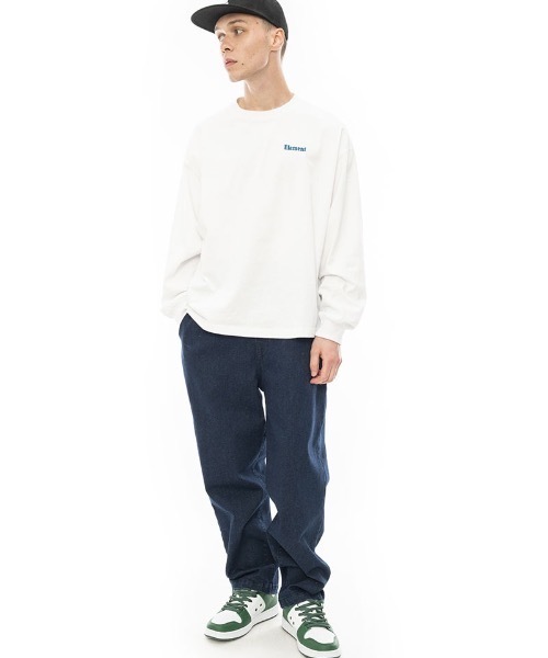 ELEMENT（エレメント）の「ELEMENT メンズ SHOD PANTS STD ロングパンツ/エレメントリラックスワイドシルエットスケートボードパンツ（その他パンツ・メンズ・ライトブルー/ブラック/ベージュ/インディゴブルー/ブルー系その他・MEDIUM/LARGE/X-LARGE）」の17枚目の写真