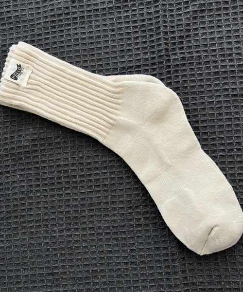 aimoha（アイモハ）の「aimoha outdoorユニセックス 　やや厚手のリブソックス（ソックス/靴下・レディース・カーキ/ホワイト/ブラック/ベージュ/ダークグレー・FREE）」の17枚目の写真