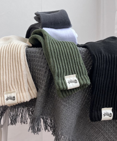 aimoha（アイモハ）の「aimoha outdoorユニセックス 　やや厚手のリブソックス（ソックス/靴下・レディース・カーキ/ホワイト/ブラック/ベージュ/ダークグレー・FREE）」の22枚目の写真