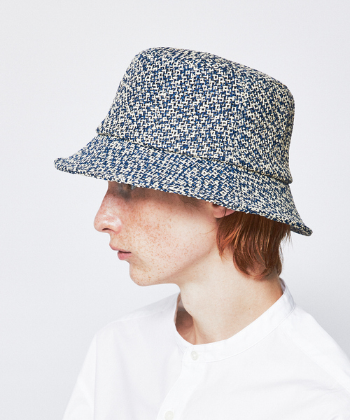 ABAHOUSE(アバハウス)の「【RUBEN/ルーベン】PAPER BUCKET/バケットハット(ハット・メンズ・ネイビー/キャメル/ベージュ・フリー)」の2枚目の写真