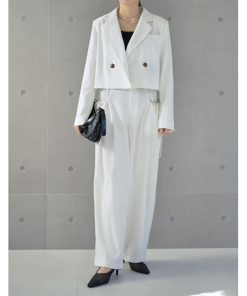 Re:EDIT（リエディ）の「[2024SS COLLECTION]ソフトツイルショート丈