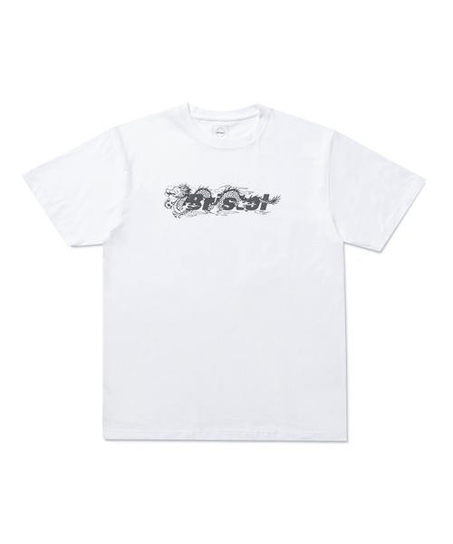 F.C.Real Bristol（エフシーレアルブリストル）の「DRAGON TEAM S/S TEE（Tシャツ/カットソー・メンズ・ブラック/ホワイト/カーキ・X-LARGE/SMALL/MEDIUM/LARGE）」の2枚目の写真