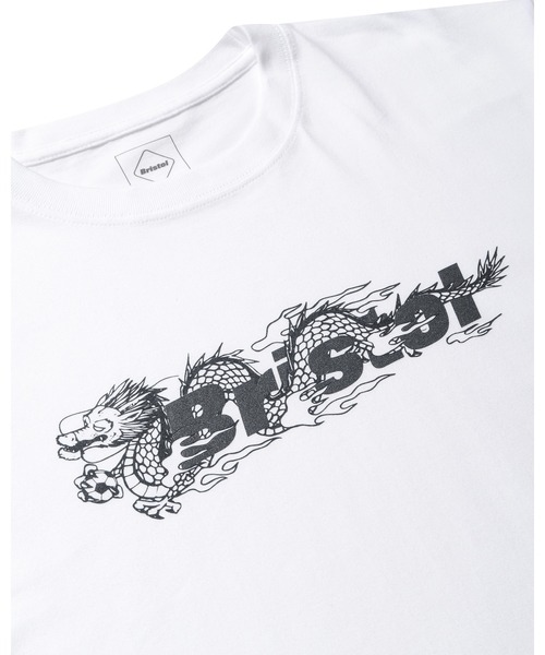 F.C.Real Bristol（エフシーレアルブリストル）の「DRAGON TEAM S/S TEE（Tシャツ/カットソー・メンズ・ブラック/ホワイト/カーキ・X-LARGE/SMALL/MEDIUM/LARGE）」の7枚目の写真