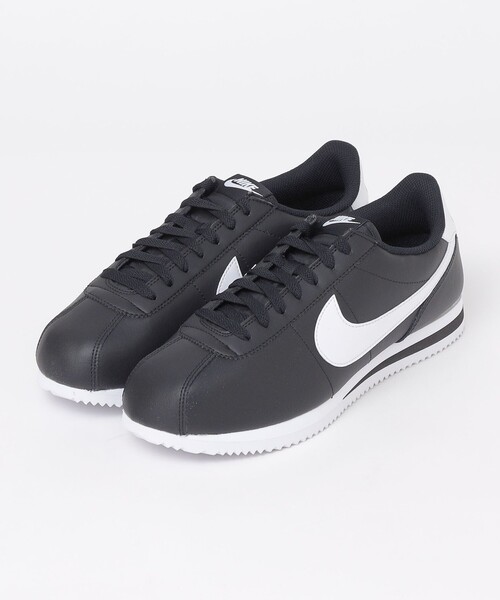 NIKE(ナイキ)の「NIKE: CORTEZ(スニーカー・メンズ・ブラック/ホワイト・10/11/9/8)」の1枚目の写真