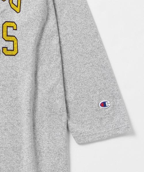 Champion(チャンピオン)の「CHAMPION / US BIG ラグラン T(Tシャツ/カットソー・レディース・グレー/ブルー・X-LARGE)」の10枚目の写真