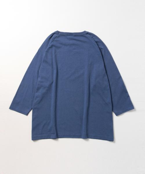 Champion(チャンピオン)の「CHAMPION / US BIG ラグラン T(Tシャツ/カットソー・レディース・グレー/ブルー・X-LARGE)」の8枚目の写真