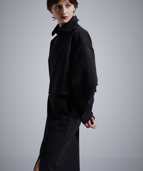 MECRE(メクル)の「【セットアップ対応】Iラインスリットスカート(スカート・レディース・ホワイト/ブラック・S/M)」の8枚目の写真