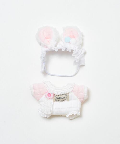 WEGO（ウィゴー）の「WEGO/ぬいベビーセット【10cm用】（フィギュア・レディース・イエロー/ライトピンク/サックスブルー・FREE）」の3枚目の写真