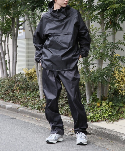 FORECAST(フォーキャスト)の「【FORECAST】軽量&撥水 ウォータープルーフナイロンパンツ 2204 /雨の日 アウトドア イベント 梅雨(その他パンツ・メンズ・ブラック/レッド/ネイビー・S/M/L/XL)」の6枚目の写真