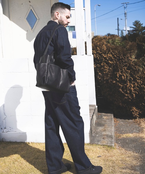 MR.OLIVE(Eagle Of Independence)（イーグルオブインデペンデンス）の「WATER PROOF WASHABLE LEATHER / LOGGER BAG (MEDIUM)（トートバッグ・メンズ・ブラウン/ブラック・FREE）」の10枚目の写真