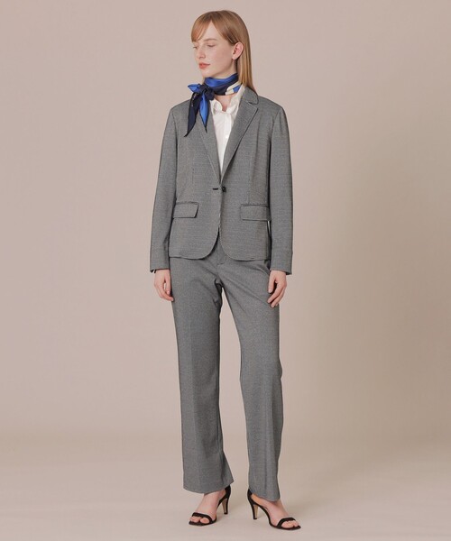 MACKINTOSH LONDON（マッキントッシュ ロンドン）の「ハウンドトゥースジャージパンツ（その他パンツ・レディース・ブラック/ネイビー・40/38/36）」の4枚目の写真