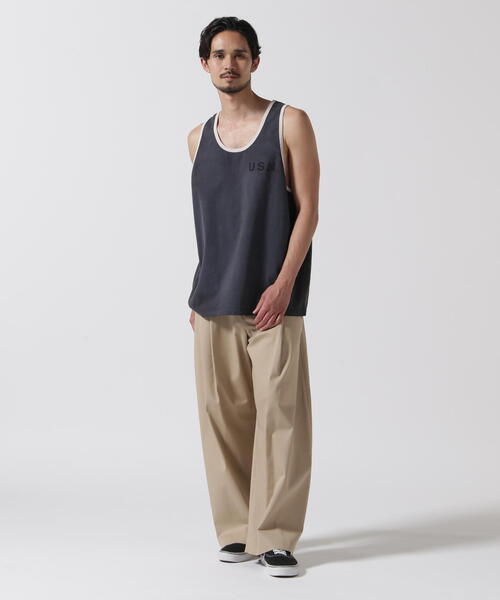 AVIREX（アヴィレックス）の「DISCHARGE  NAVAL TANK TOP / ディスチャージ ネイバル タンクトップ / AVIREX /アヴィレックス（タンクトップ・メンズ・ミント/チャコールグレー・MEDIUM/LARGE/X-LARGE）」の17枚目の写真