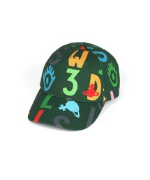 新品★ヴィヴィアンウエストウッド★POSTCODESプリントキャップ★グリーン Vivienne Westwood Japan | コンピュータコードを想起させる