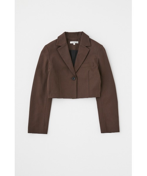 MOUSSY（マウジー）の「SHORT ジャケット（その他アウター・レディース・ライトベージュ/チャコールグレー/ブラウン・1/2）」の11枚目の写真