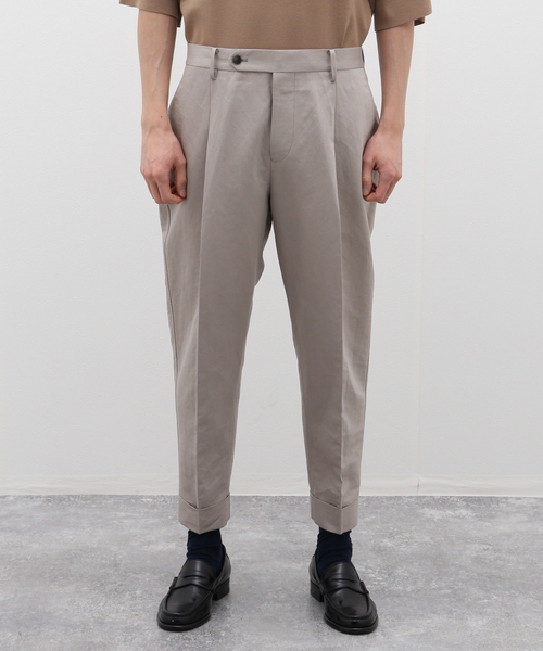 :colon コロンCPT-16 LC TWILL 2Pleated サイズ3 colon / コロン】CPT-16 LC TWILL 2Pleated PT（スラックス