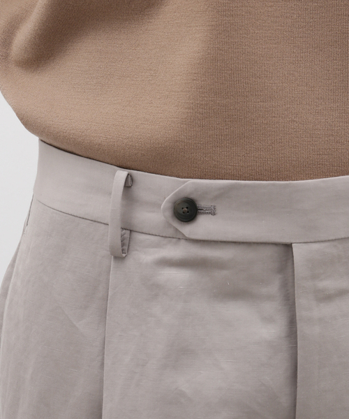 colon / コロン】CPT-16 LC TWILL 2Pleated PT（スラックス