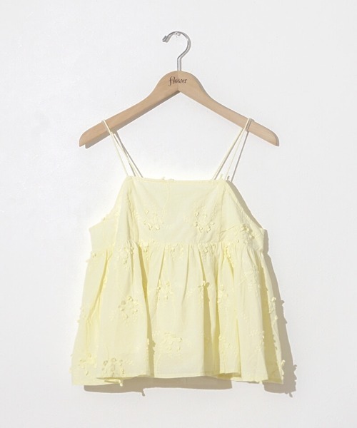 flower（フラワー）の「ボタニカルブルームビスチェ（キャミソール・レディース・ホワイト/イエロー/ブルー・FREE）」の19枚目の写真