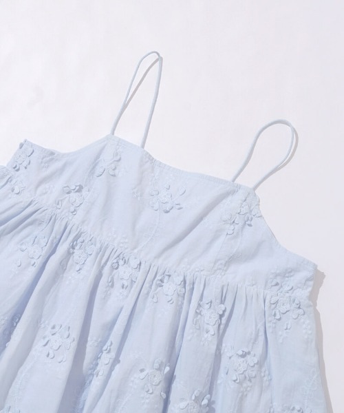 flower（フラワー）の「ボタニカルブルームビスチェ（キャミソール・レディース・ホワイト/イエロー/ブルー・FREE）」の14枚目の写真