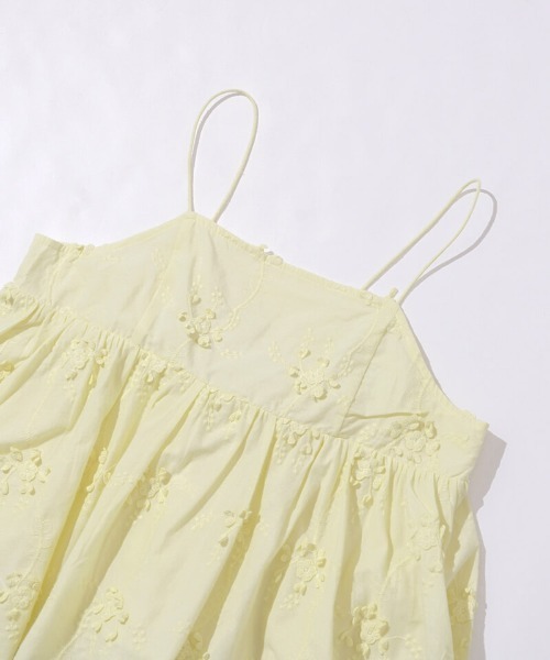 flower（フラワー）の「ボタニカルブルームビスチェ（キャミソール・レディース・ホワイト/イエロー/ブルー・FREE）」の18枚目の写真